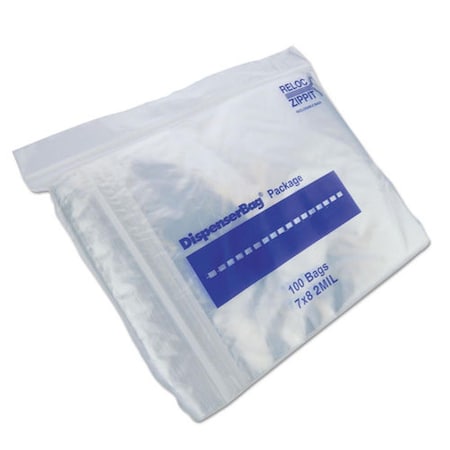 Swivel MGP 7 x 8 in. Plastic Zipper Bags, Clear, 1000PK SW3297786
